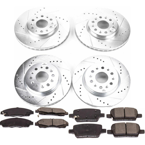 PowerStop Z23 Evolution Sport Brake Upgrade Kits K7410