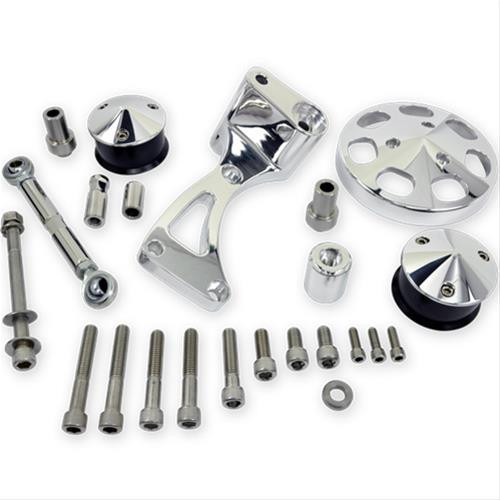 Billet Specialties Serpentine Conversion Air Conditioning Add-On Kits FM1320PC
