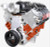 BluePrint Engines Pro Series Chevy LS 427 C.I.D. 625HP EFI Retrofit Dressed Long Block Crate Engines PSLS4272CTF