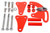Tuff Stuff Performance Saginaw Power Steering Brackets 6508BRED