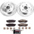 PowerStop Z23 Evolution Sport Brake Upgrade Kits K8348