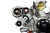 ICT Billet Alternator Brackets for 1996-2004 S10 - 551780-3