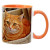 Personalised Orange 11oz Ceramic Mug - TS-ITM-1185
