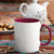 Personalised Maroon 11oz Ceramic Mug - TS-ITM-1189