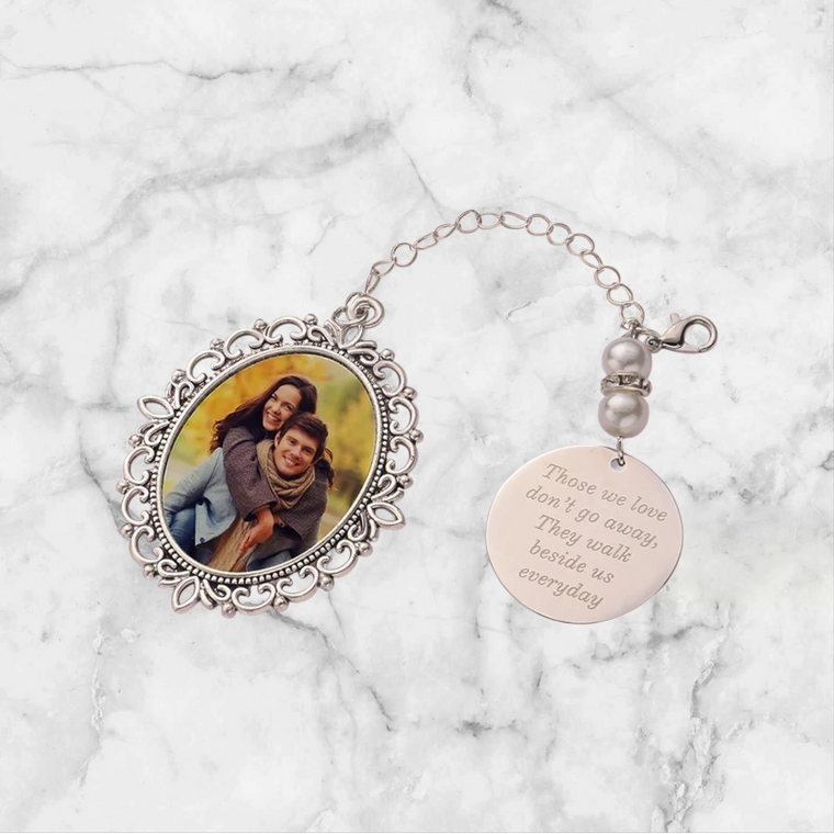 Those We Love Don't Go Away Custom Photo Clip On - TS-ITM-1169