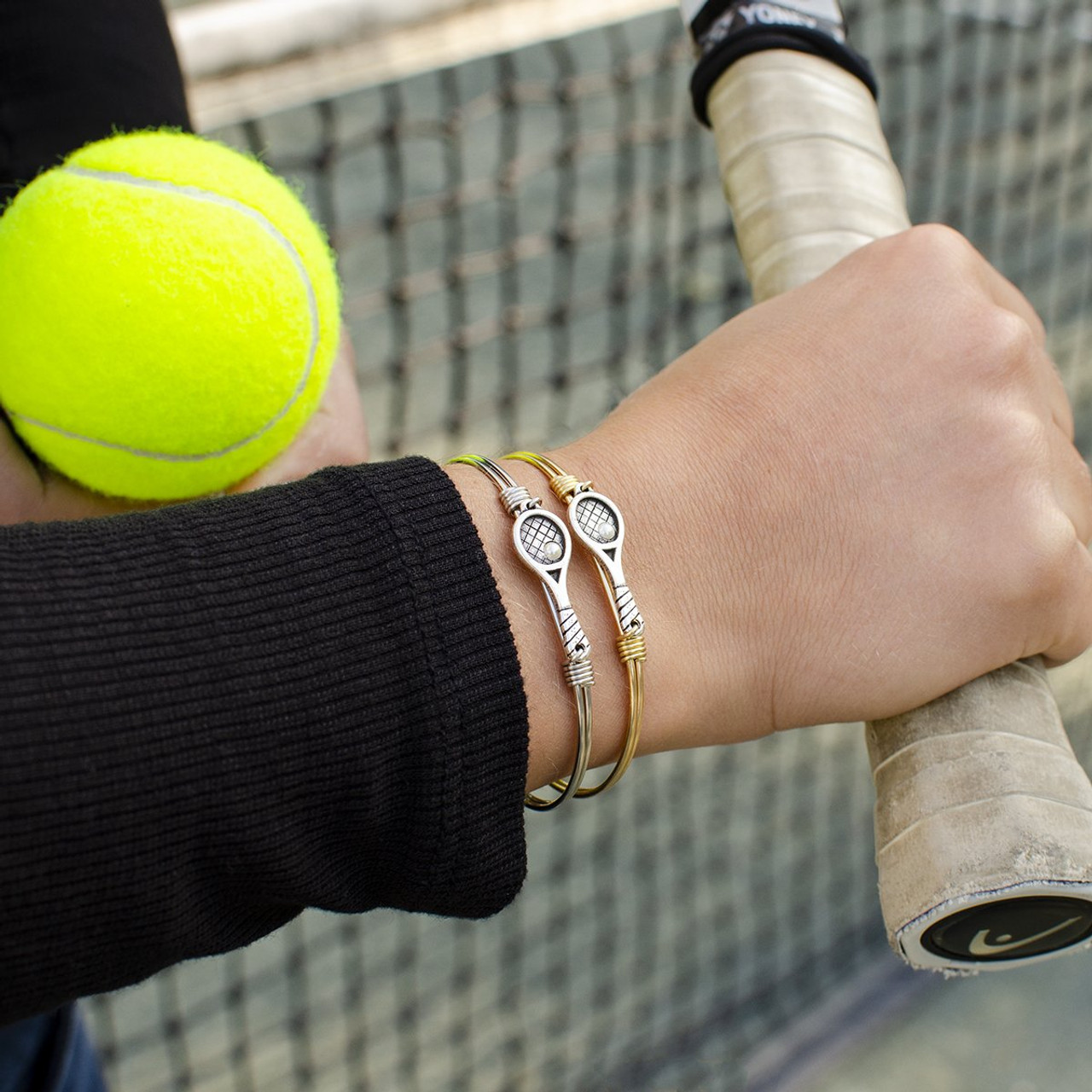 Gold Ball Stretch Bracelet — EF Collection®