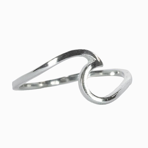 Wave Ring Silver