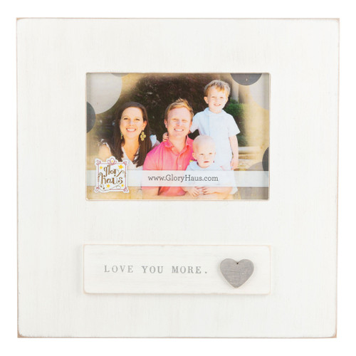 Love You More Heart Frame