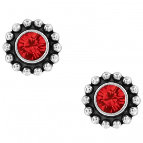 Twinkle Ruby Mini Post Earring