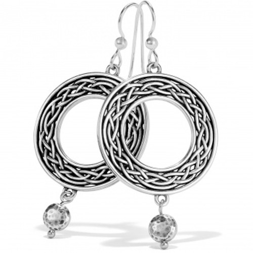 Interlok Weave French Wire Earrings 