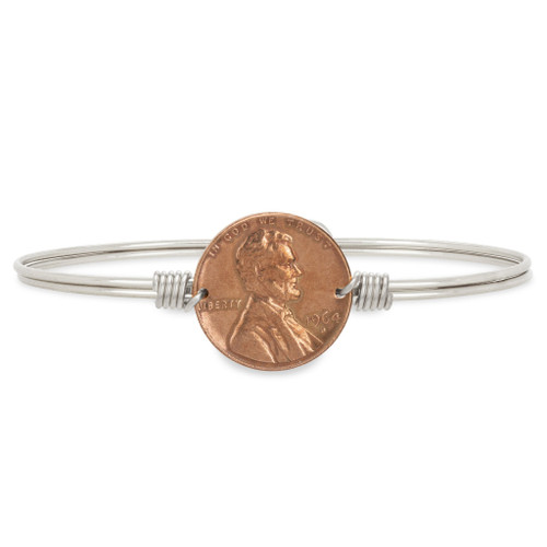 Heavenly Pennies Silver Bracelet