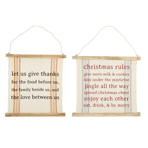 Holiday Rules Reverse Sign