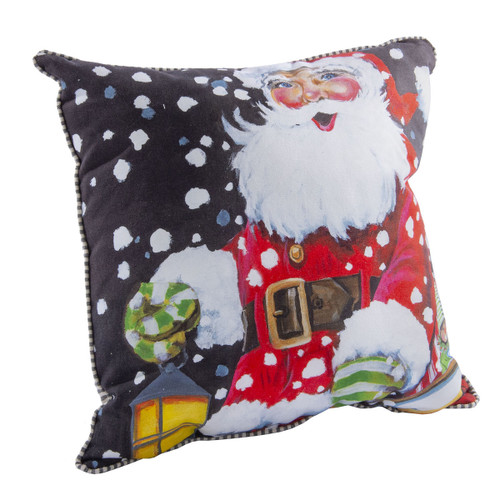 Christmas Eve Santa Pillow