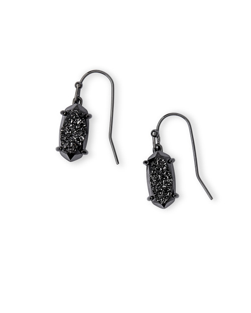 Lemmi Earring Black Drusy