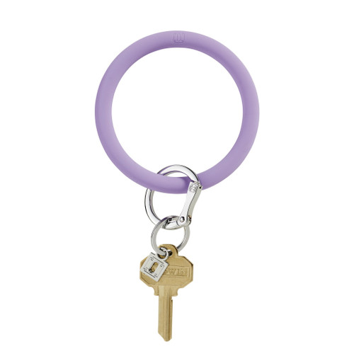 In The Cabana Lilac Big O Silicone Key Ring