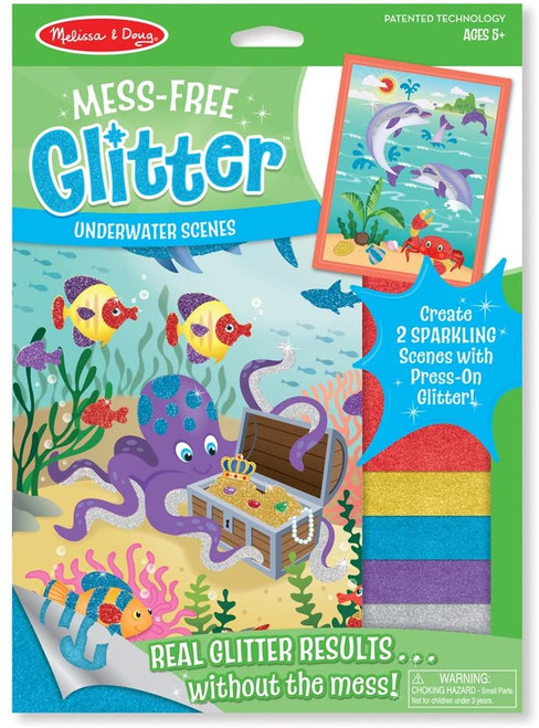 Underwater Scenes Mess Free Glitter