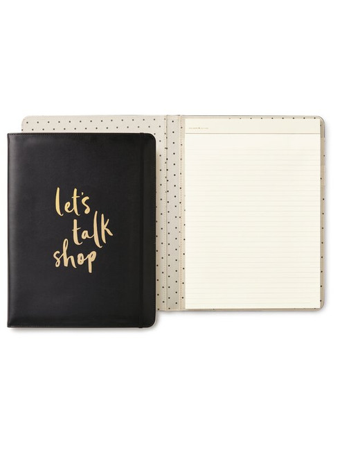 Let's Talk Shop Notebook Folio