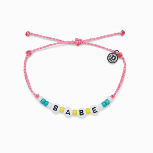 Babe Bead Pink Bracelet