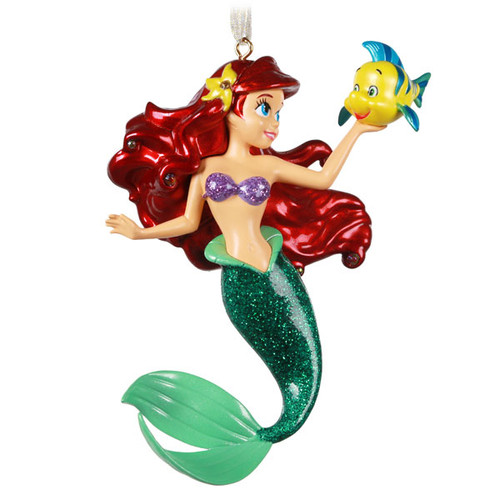 Ariel And Flounder Ornament