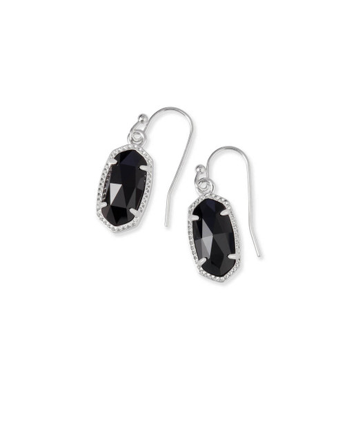 Lee Earring Silver and Black