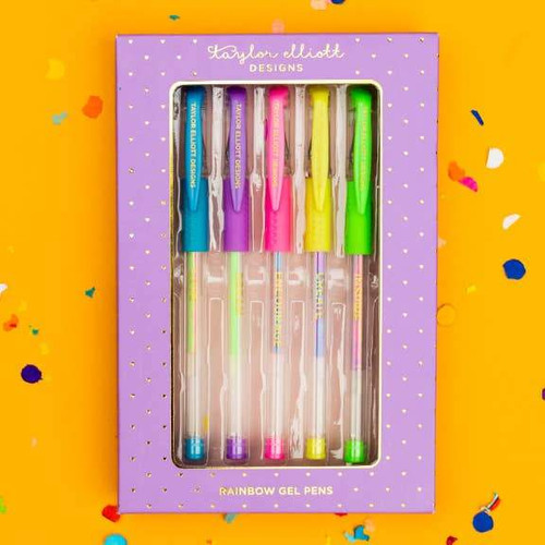 Rainbow Gel Pen Set