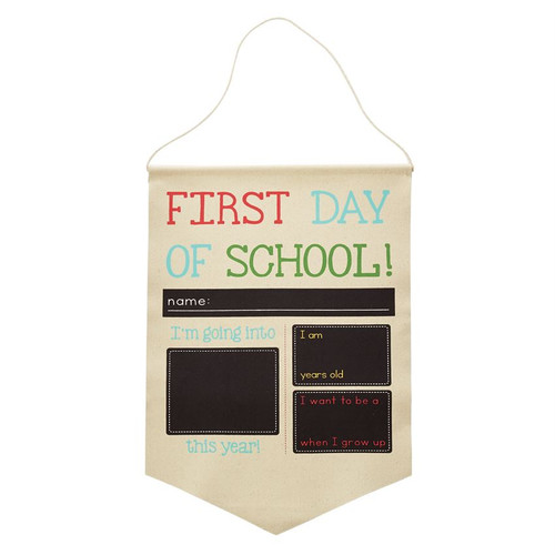 Birthday/School Canvas Banner