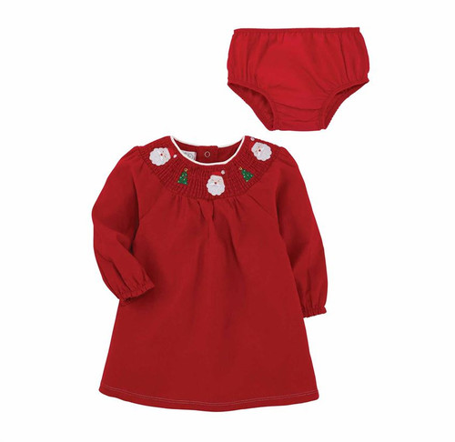 Smocked Christmas Dress 3T