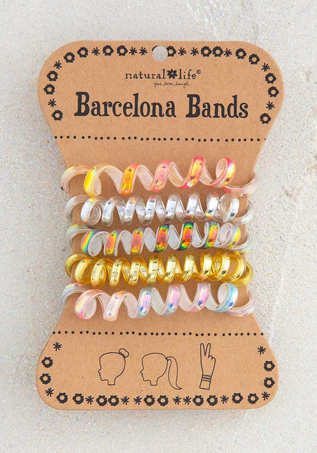 Iridescent Gold Barcelona Bands