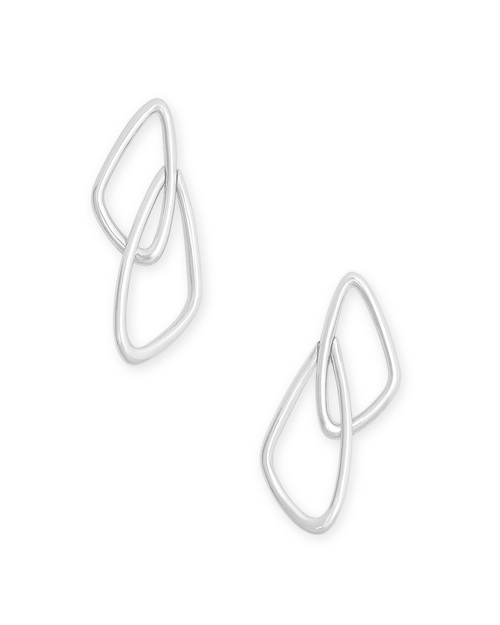 Myles Silver Drop Earring