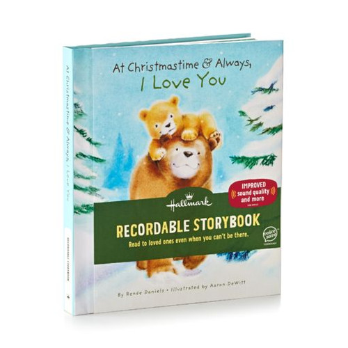At Christmastime and Always, I Love You Recordable Storybook