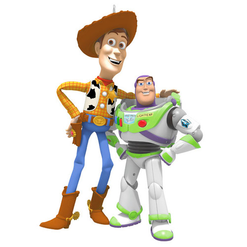 Buzz Lightyear And Woody Ornament 