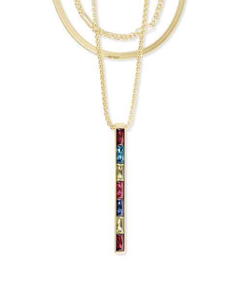 Jack Multi Strand Gold Multi Necklace