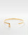 Promise Charm Cuff 14K Gold