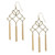 Southern Charm Gold Tassel Earring