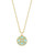 Natalie Pedant Necklace Gold Light Blue 