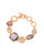 Natalia Link Bracelet Rose Gold Peach Mix