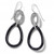 Neptune's Rings Night French Wire Earring