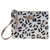 Jungle Wristlet Leopard & Suede