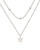 Jae Star Silver Multi Strand Necklace
