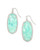 Elle Earring Silver Iridescent Mint Illusion 