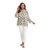 M/L White Scarlett Leopard Sweater