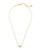 Tessa Gold Blue Short Necklace