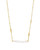 Eileen Gold White Pearl Necklace