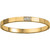 Meridian Zenith Gold Faceted Bangle