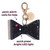 Bow Alarm Black Glitter