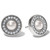 Meridian Pearl Silver Post Earring