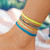 Neon Blue Anklet Puravida