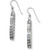 Spectrum Ice French Wire Earring