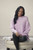 Astrid Lilac Ribbed Sweater