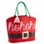 Santa Christmas Dazzle Tote